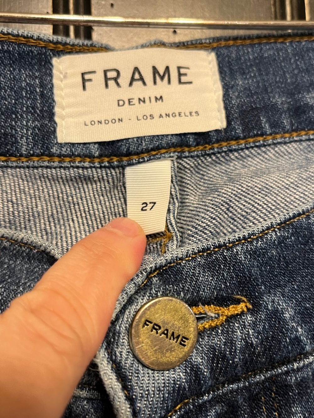 Frame Denim Le Garcon Cropped